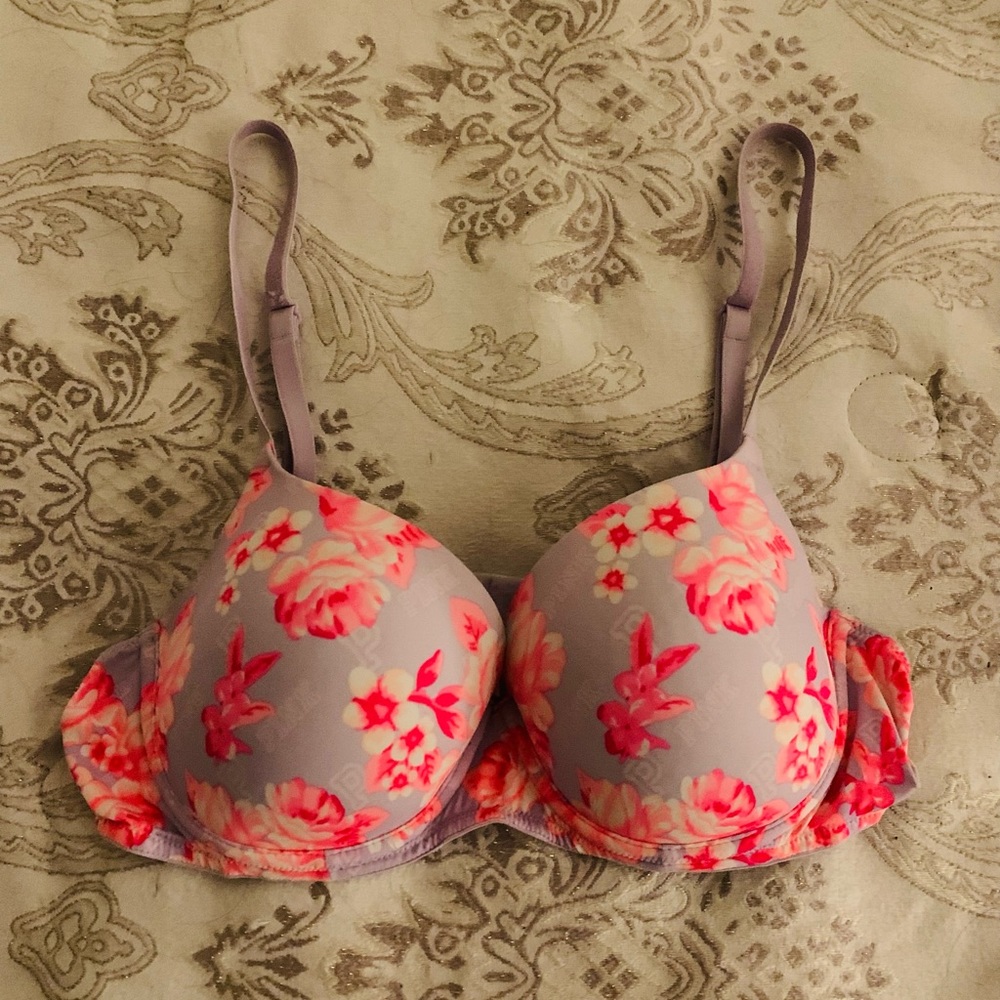 PINK Victoria’s Secret floral bra